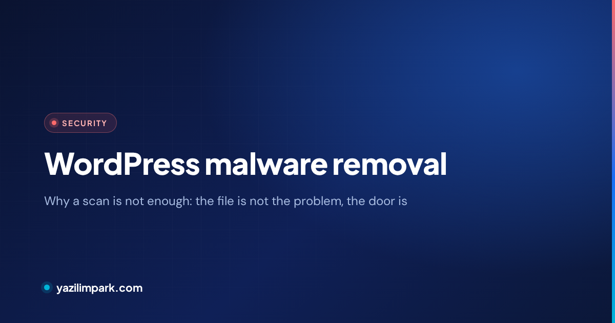 WordPress Malware Removal: Why a Plugin Scan Is Not Enough