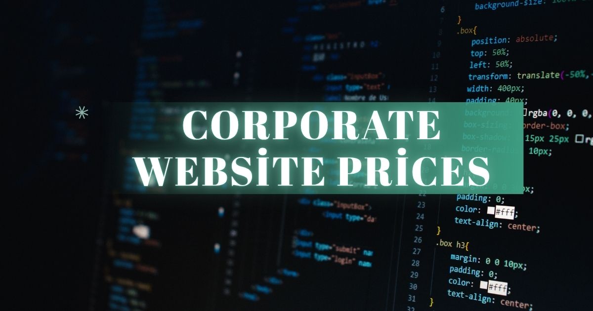 Corporate Website Prices 2026 — Real Cost Guide