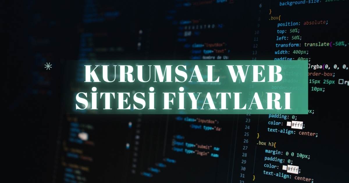 Kurumsal Web Sitesi Fiyatları 2026 — Gerçek Maliyet Rehberi