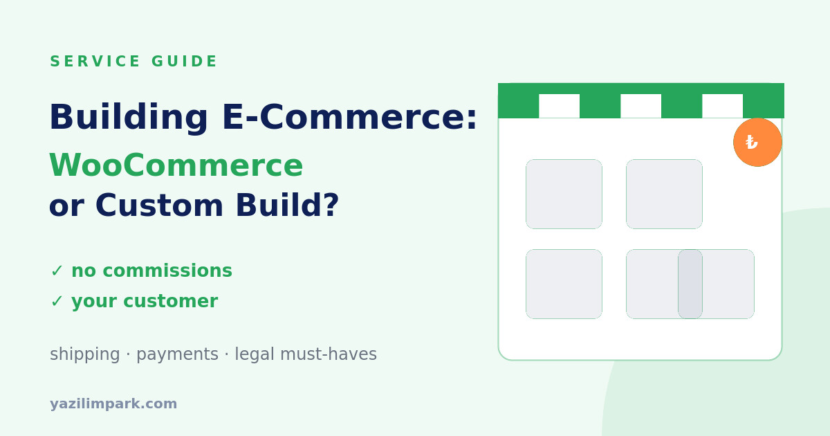 Building an E-Commerce Site: WooCommerce, Custom, or Marketplace?